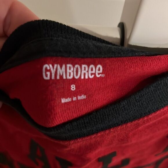 Gymboree size 8 All I want for Christmas is Pizza shirt - Picture 2 of 3